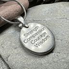 Celtic Bear Pewter Necklace Pendant La Vie Bien Celtic Bear Pewter Necklace