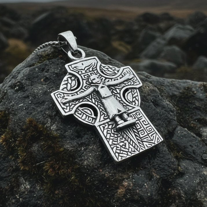 Celtic Cross Crucifix Pendant Pendant La Vie Bien Celtic Cross Crucifix Pendant