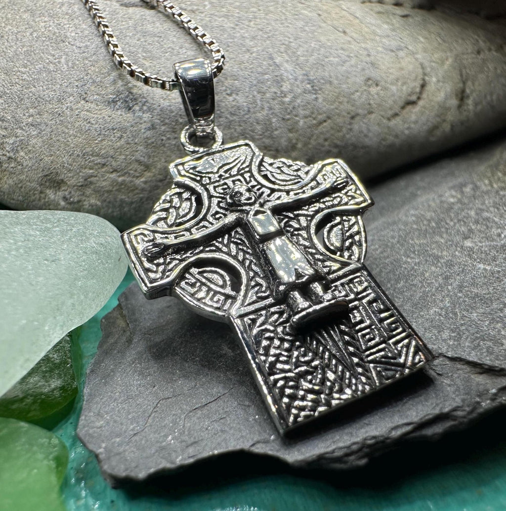Celtic Cross Crucifix Pendant Pendant La Vie Bien Celtic Cross Crucifix Pendant