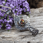 Celtic Cross Heart Necklace Pendant La Vie Bien Celtic Cross Heart Necklace