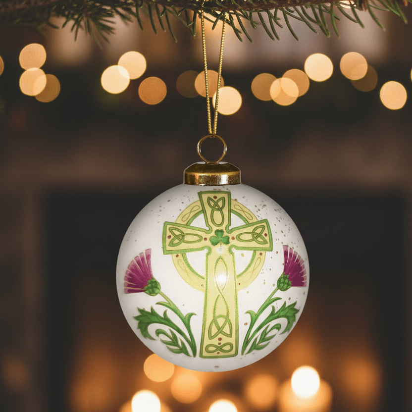 Celtic Cross Ornament - Handmade Gifts La Vie Bien Celtic Cross Ornament - Handmade