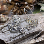 Celtic Dove Earrings - Scotland Jewelry Dangle Earrings La Vie Bien Celtic Dove Earrings - Scotland Jewelry