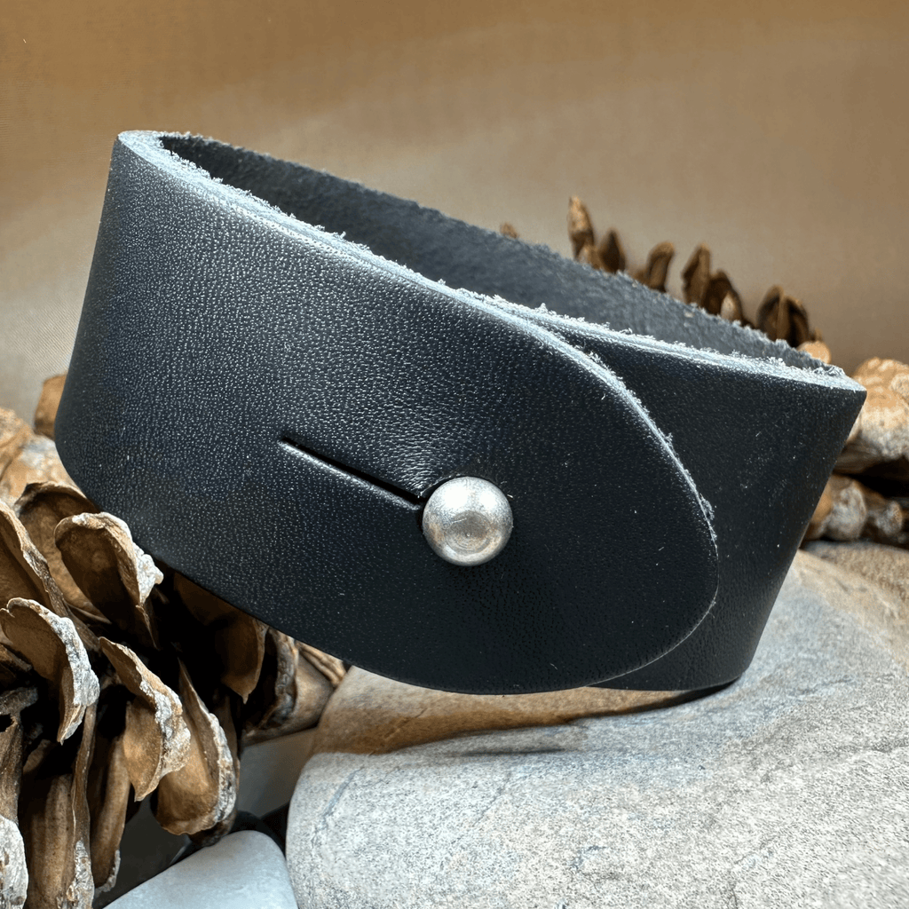 Celtic Legend Leather Cuff Bracelet Bracelet La Vie Bien Celtic Legend Leather Cuff Bracelet
