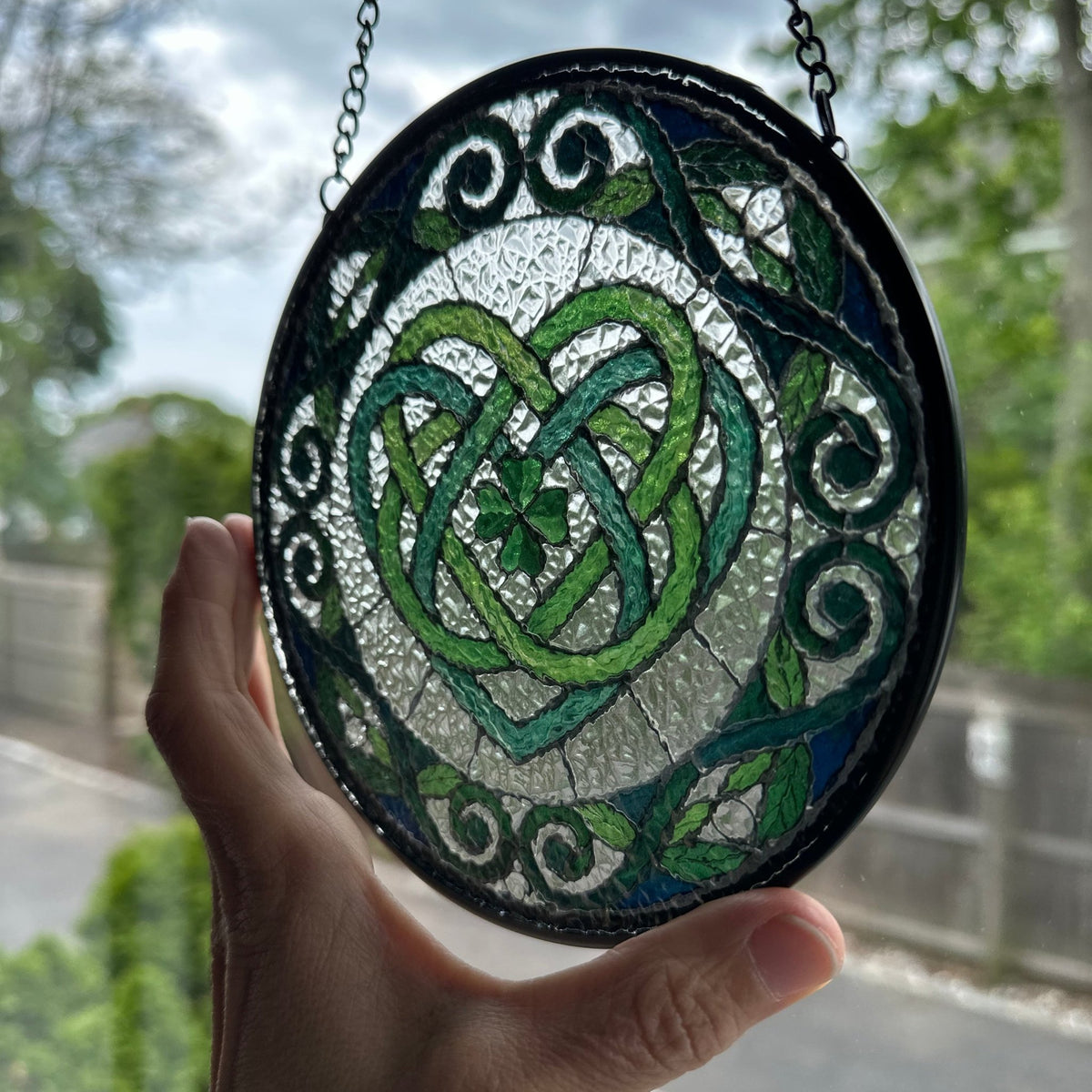 Celtic Love Knot Suncatcher Gifts La Vie Bien Celtic Love Knot Suncatcher