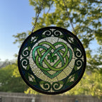 Celtic Love Knot Suncatcher Gifts La Vie Bien Celtic Love Knot Suncatcher
