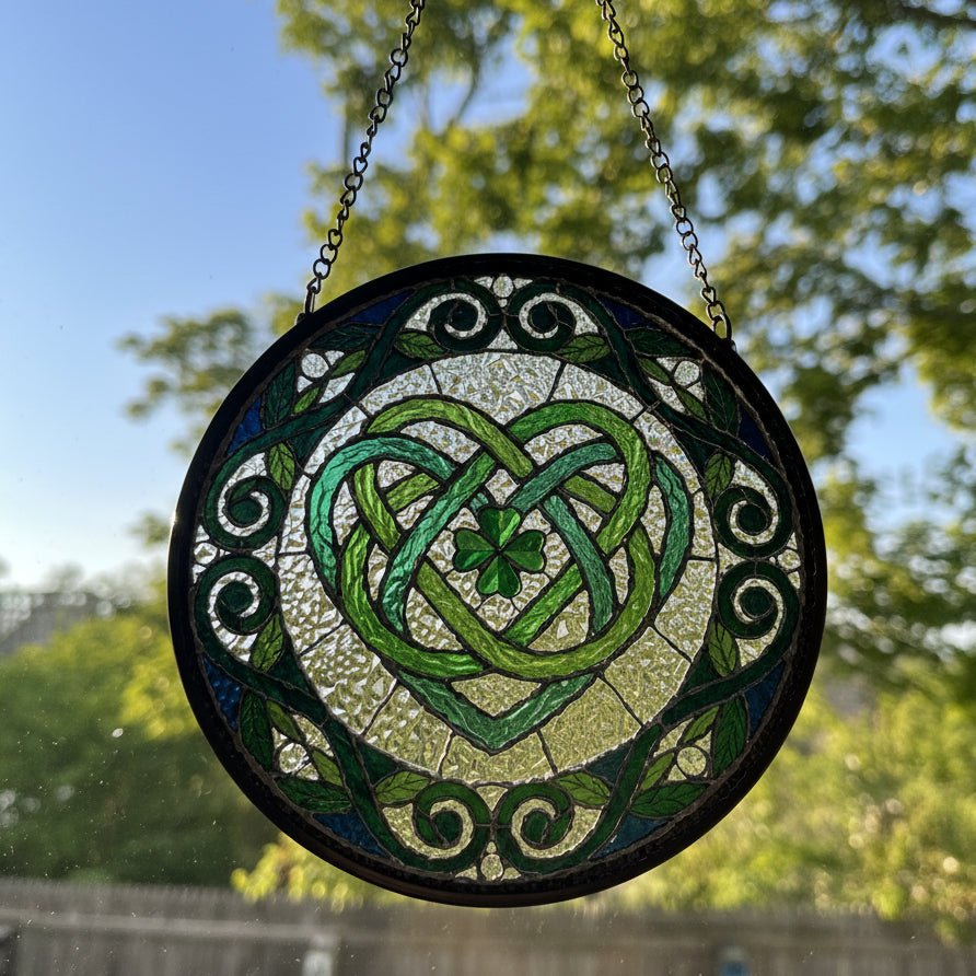 Celtic Love Knot Suncatcher Gifts La Vie Bien Celtic Love Knot Suncatcher