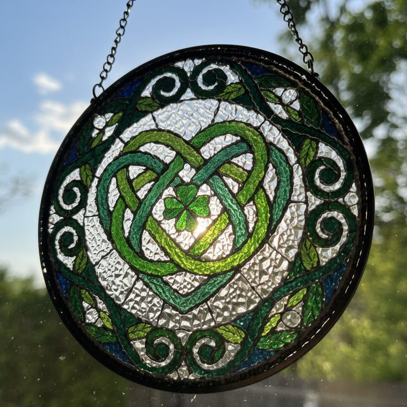 Celtic Love Knot Suncatcher Gifts La Vie Bien Celtic Love Knot Suncatcher