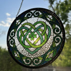 Celtic Love Knot Suncatcher Gifts La Vie Bien Celtic Love Knot Suncatcher