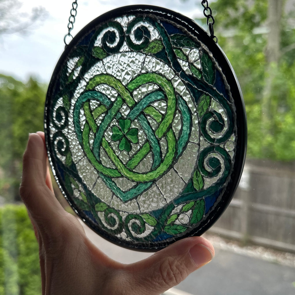 Celtic Love Knot Suncatcher Gifts La Vie Bien Celtic Love Knot Suncatcher