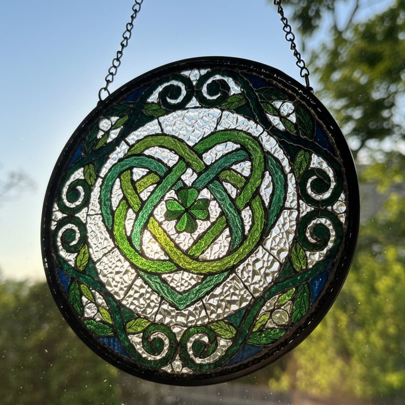 Celtic Love Knot Suncatcher Gifts La Vie Bien Celtic Love Knot Suncatcher