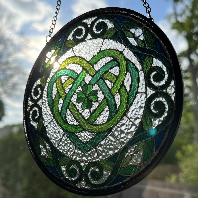Celtic Love Knot Suncatcher Gifts La Vie Bien Celtic Love Knot Suncatcher