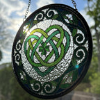Celtic Love Knot Suncatcher Gifts La Vie Bien Celtic Love Knot Suncatcher