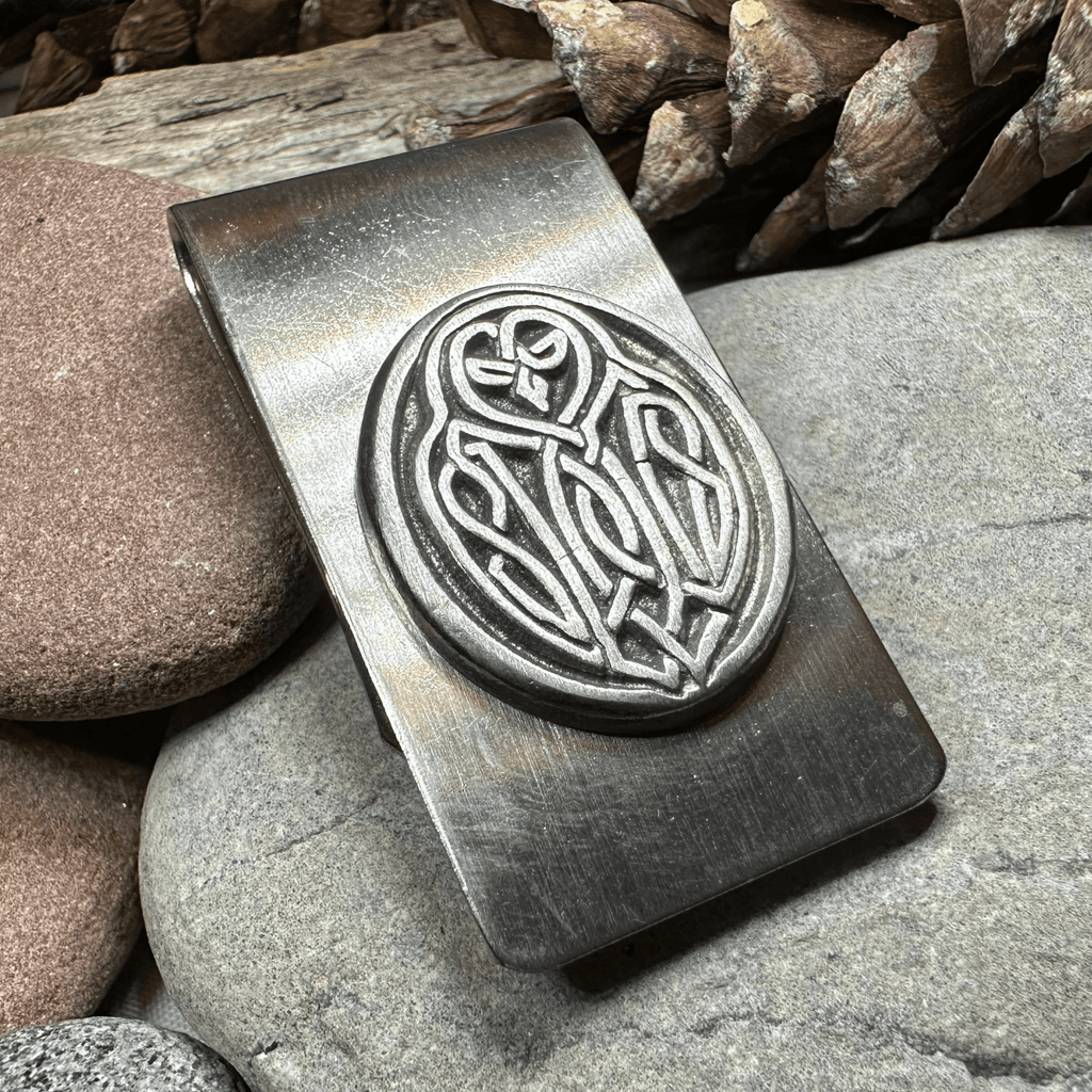 Celtic Owl Money Clip Money Clip La Vie Bien Celtic Owl Money Clip