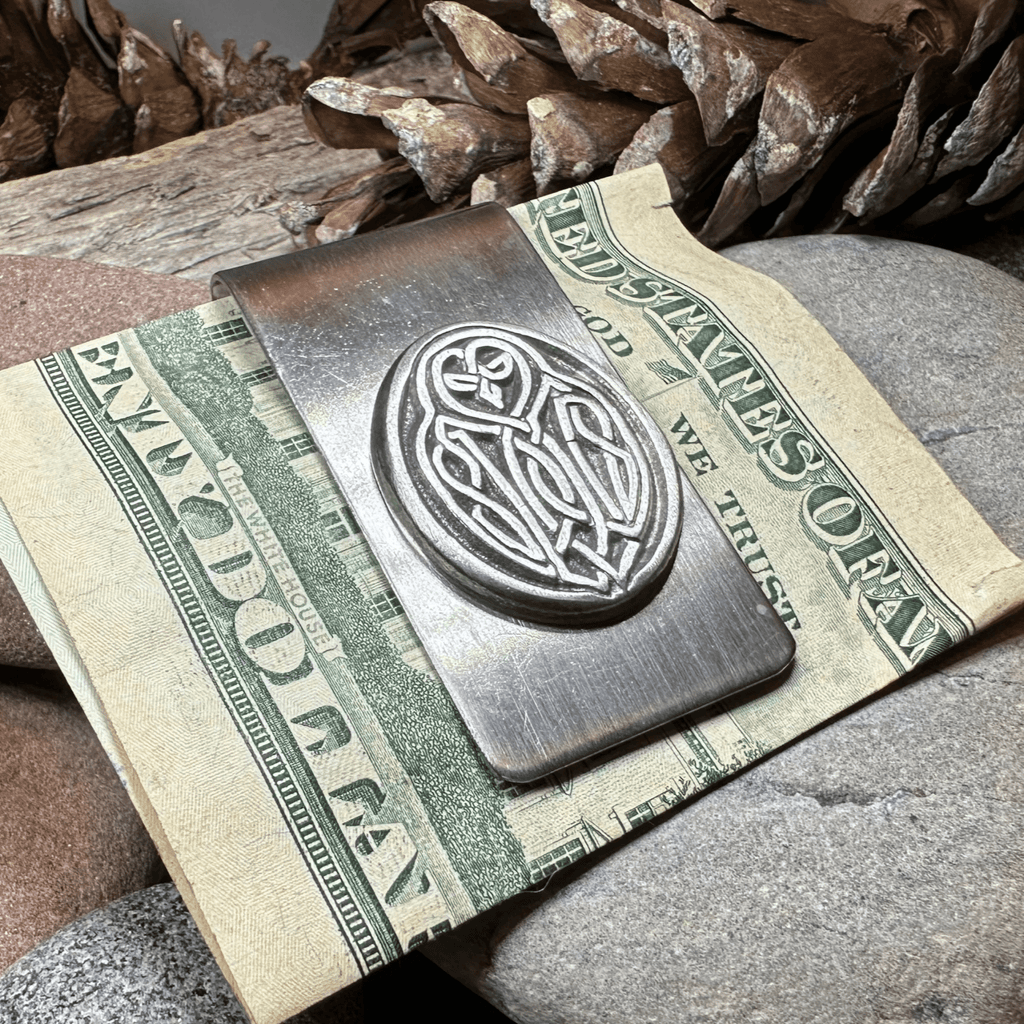 Celtic Owl Money Clip Money Clip La Vie Bien Celtic Owl Money Clip