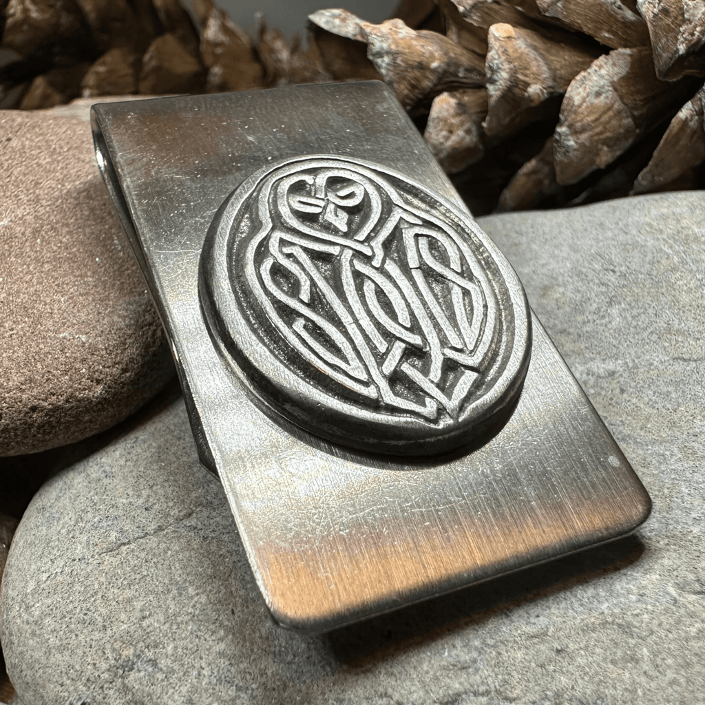 Celtic Owl Money Clip Money Clip La Vie Bien Celtic Owl Money Clip