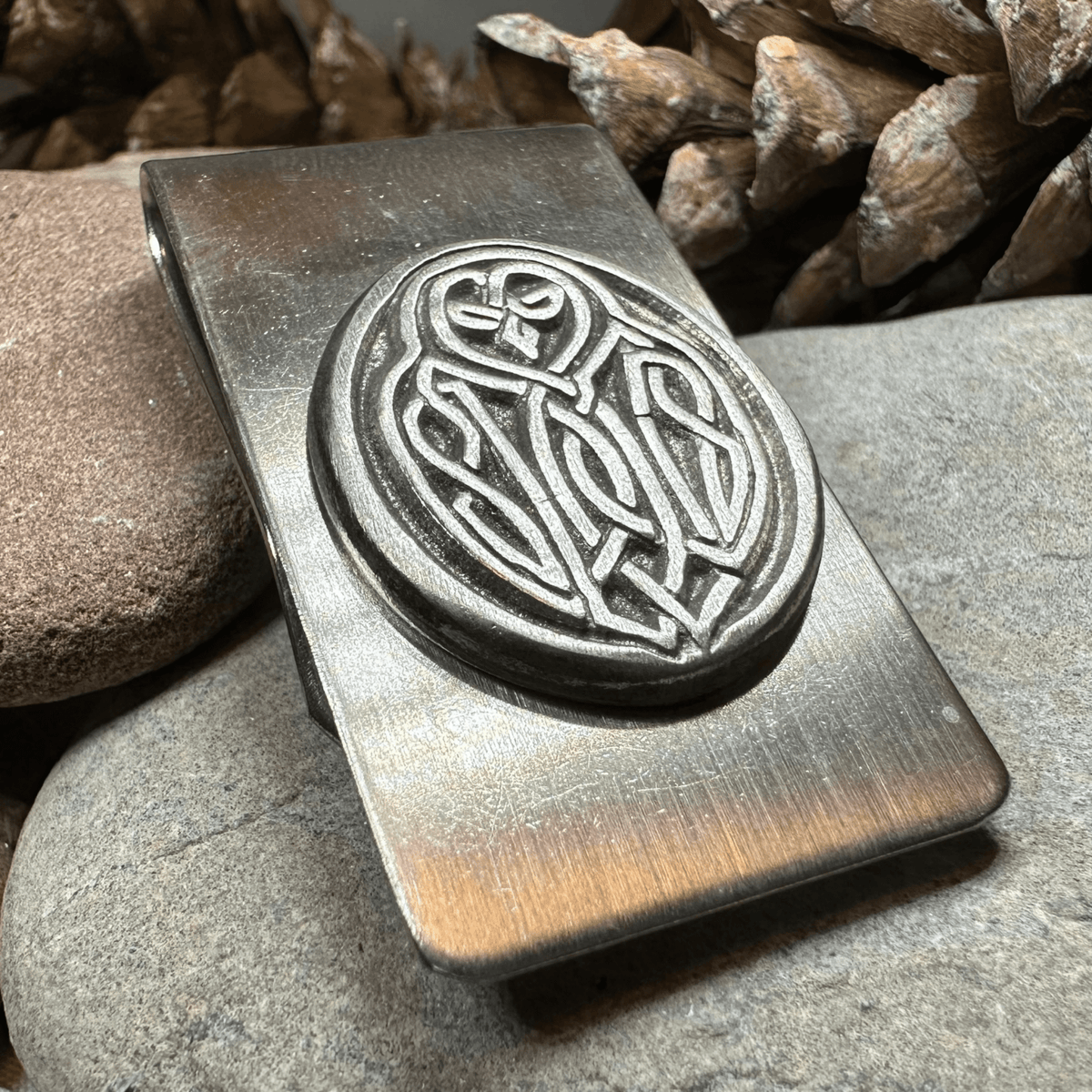 Celtic Owl Money Clip Money Clip La Vie Bien Celtic Owl Money Clip