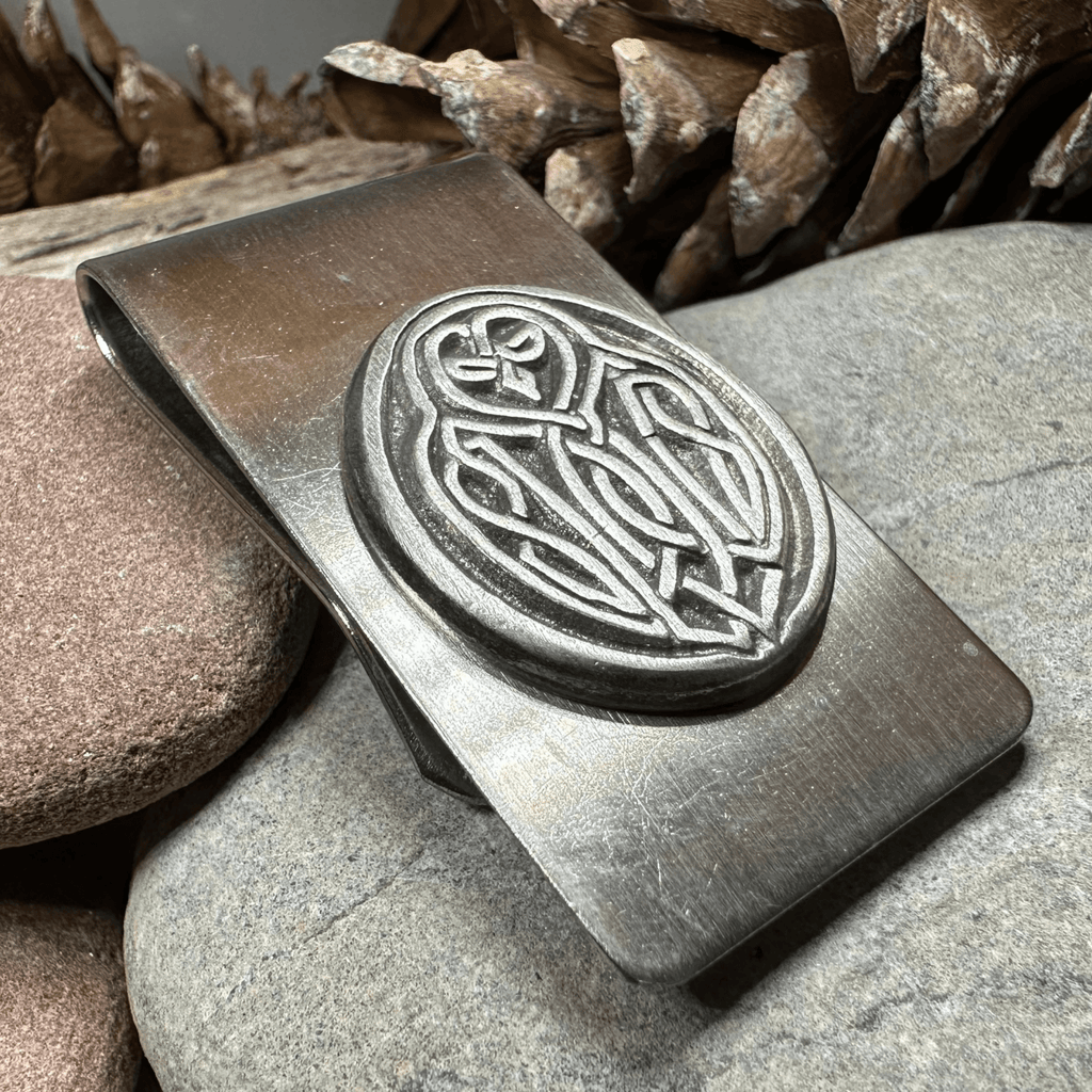 Celtic Owl Money Clip Money Clip La Vie Bien Celtic Owl Money Clip