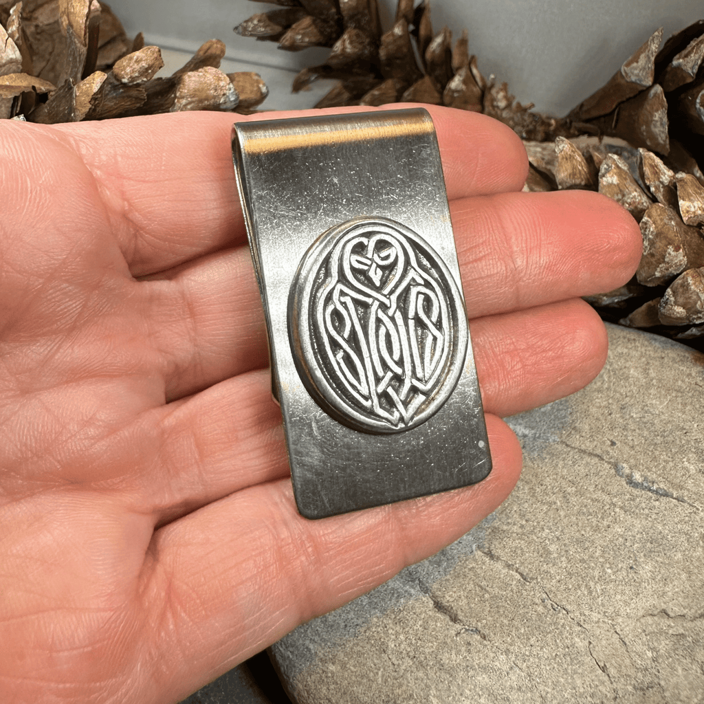 Celtic Owl Money Clip Money Clip La Vie Bien Celtic Owl Money Clip
