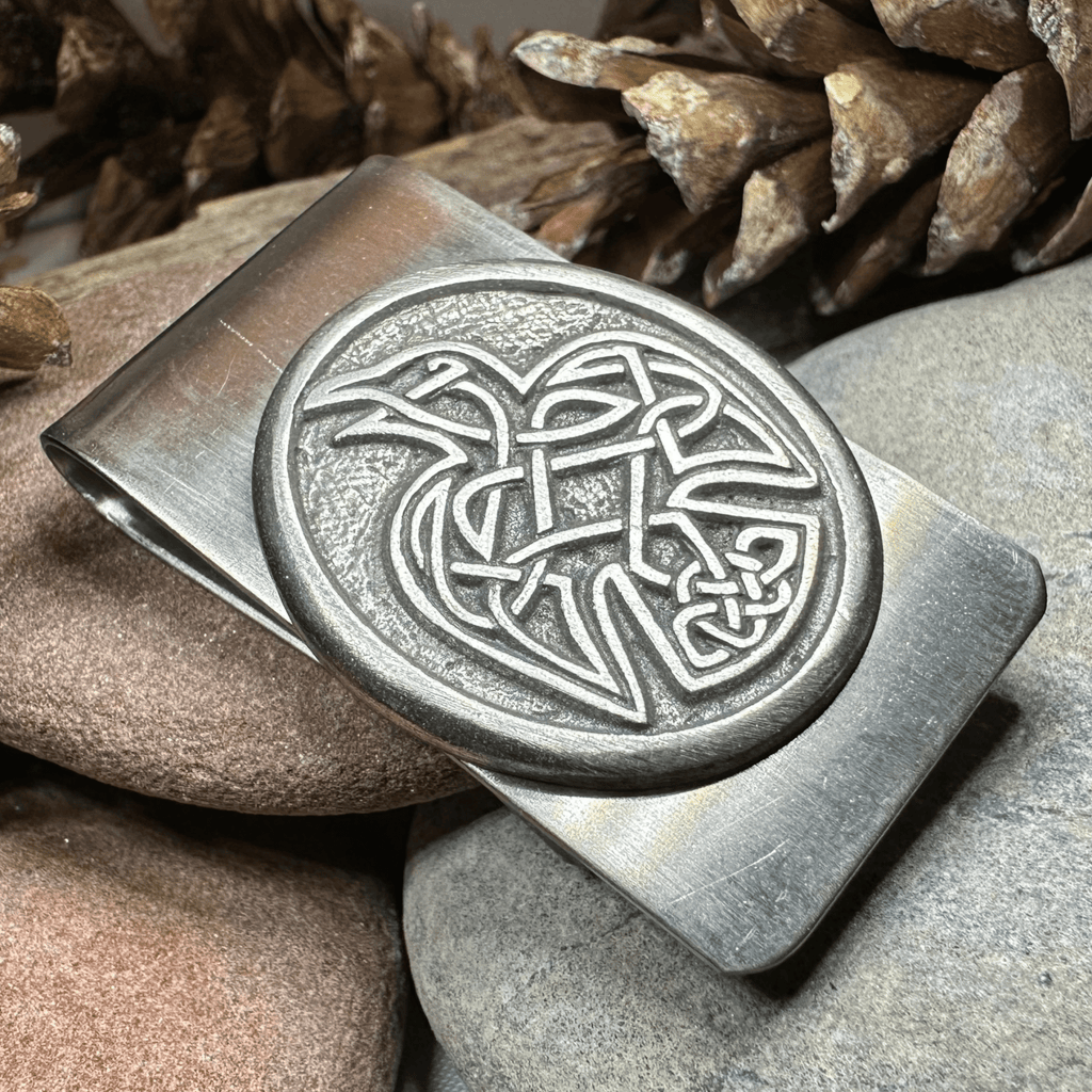 Celtic Raven Money Clip Money Clip La Vie Bien Celtic Raven Money Clip