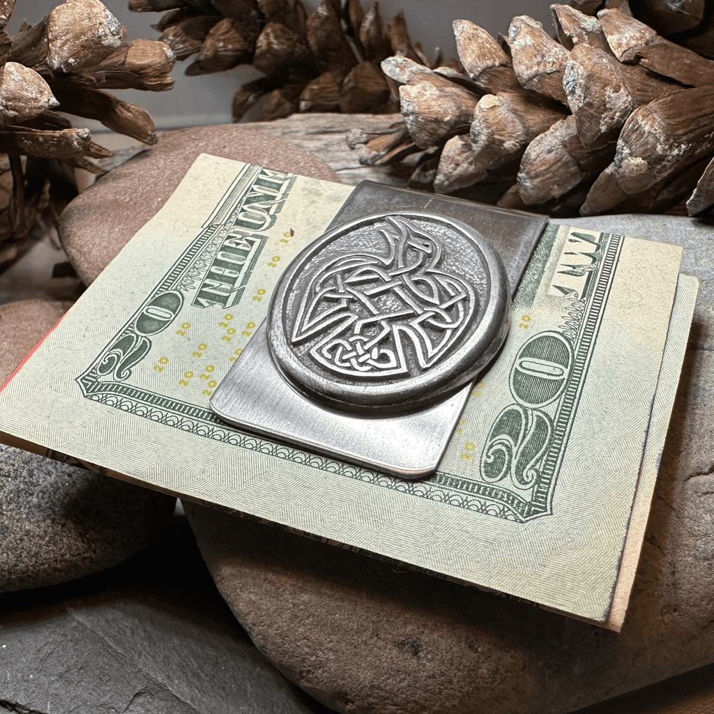 Celtic Raven Money Clip Money Clip La Vie Bien Celtic Raven Money Clip
