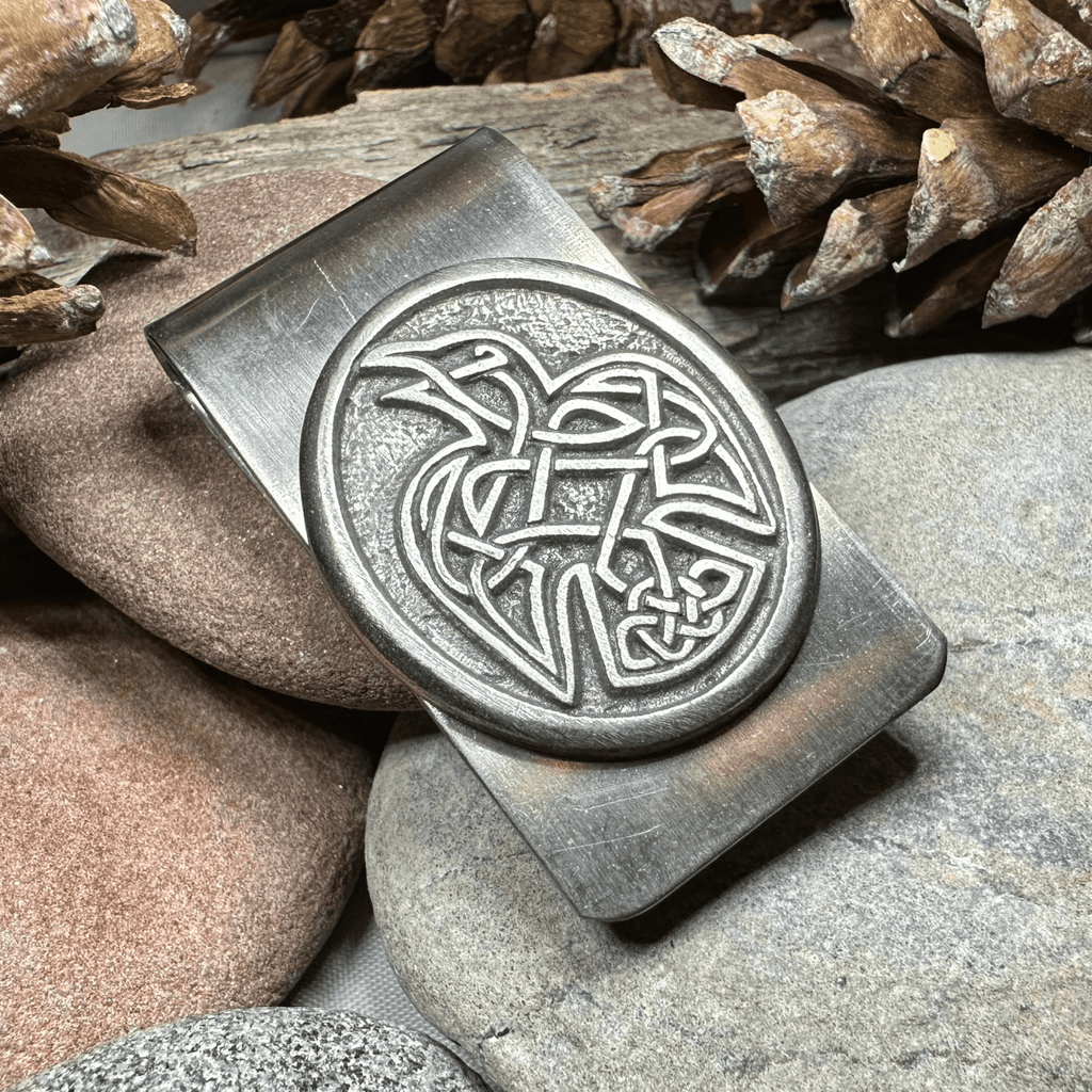 Celtic Raven Money Clip Money Clip La Vie Bien Celtic Raven Money Clip