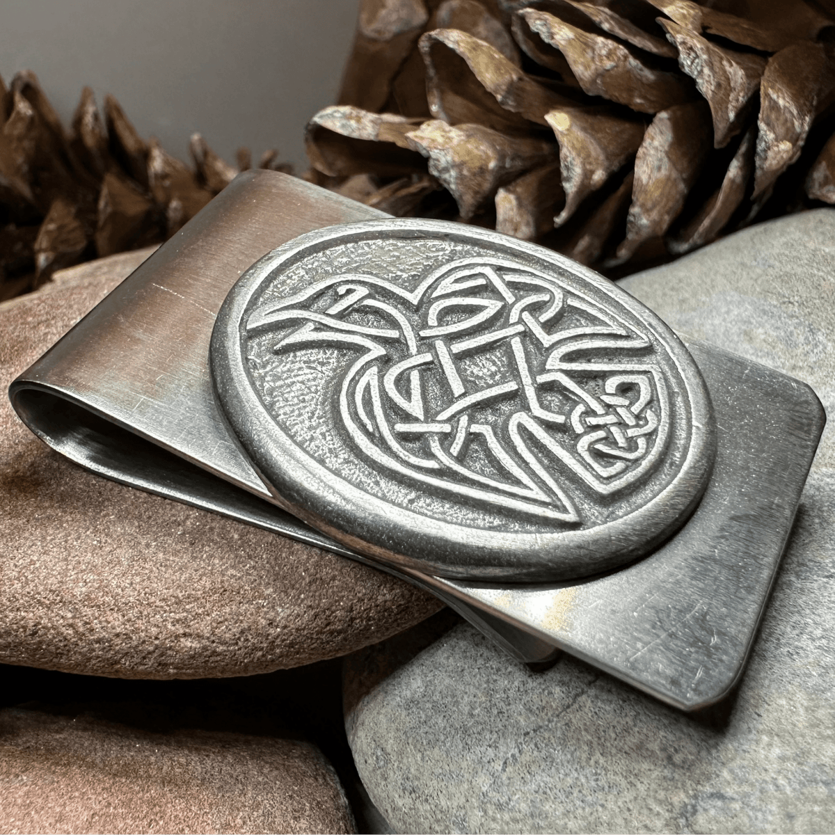 Celtic Raven Money Clip Money Clip La Vie Bien Celtic Raven Money Clip
