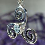 Celtic Spiral Love Necklace Pendant La Vie Bien Celtic Spiral Love Necklace
