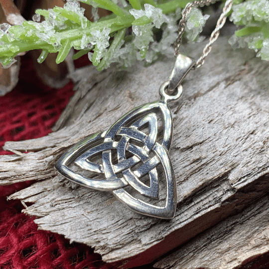 Celtic Triangle Necklace Pendant La Vie Bien Celtic Triangle Necklace