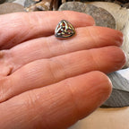 Celtic Trinity Knot Lapel Pin in Sterling Silver Brooch La Vie Bien Celtic Trinity Knot Lapel Pin in Sterling Silver