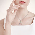 Celtic Trinity Knot Necklace Pendant La Vie Bien Celtic Trinity Knot Necklace