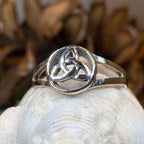 Celtic Trinity Knot Ring Ring La Vie Bien Celtic Trinity Knot Ring