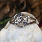Celtic Trinity Knot Ring Ring La Vie Bien Celtic Trinity Knot Ring