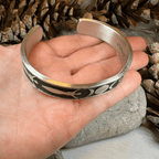 Celtic Triple Moon Goddess Bracelet Cuff Bracelet La Vie Bien Celtic Triple Moon Goddess Bracelet