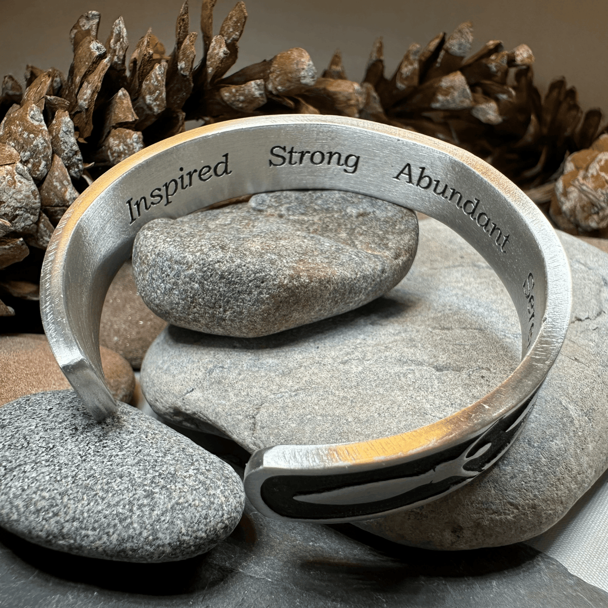 Celtic Triple Moon Goddess Bracelet Cuff Bracelet La Vie Bien Celtic Triple Moon Goddess Bracelet
