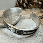 Celtic Triple Moon Goddess Bracelet Cuff Bracelet La Vie Bien Celtic Triple Moon Goddess Bracelet