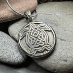 Celtic Turtle Pewter Necklace Pendant La Vie Bien Celtic Turtle Pewter Necklace