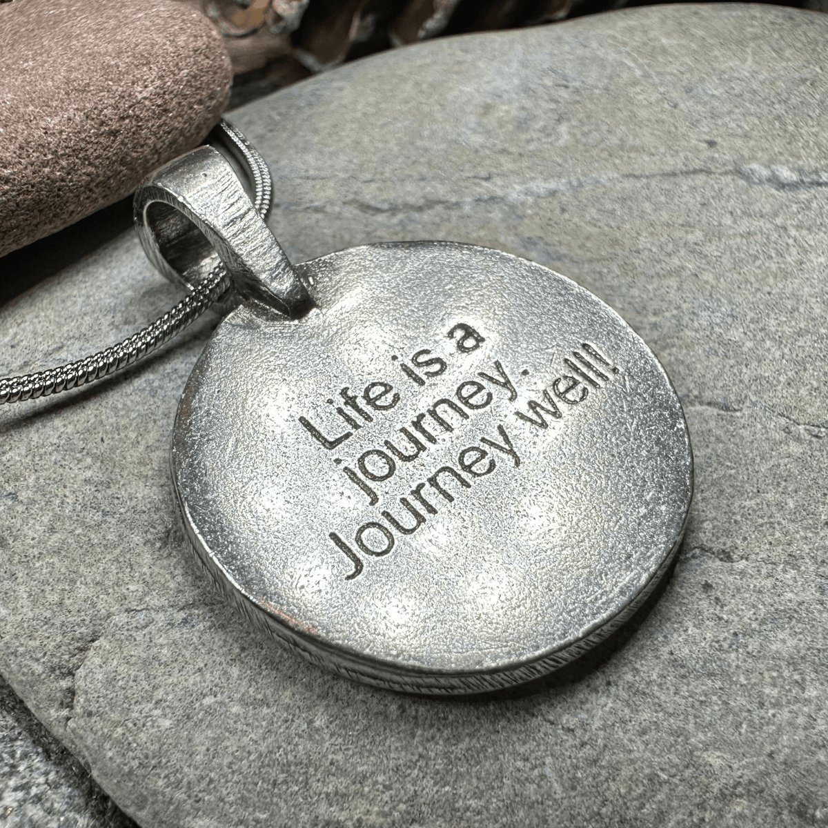 Celtic Turtle Pewter Necklace Pendant La Vie Bien Celtic Turtle Pewter Necklace