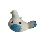 Ceramic Bird Water Whistle – Blue Wing by Music Frog Co