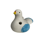 Ceramic Bird Water Whistle – Blue Wing by Music Frog Co