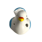Ceramic Bird Water Whistle – Blue Wing by Music Frog Co