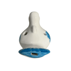 Ceramic Bird Water Whistle – Blue Wing by Music Frog Co