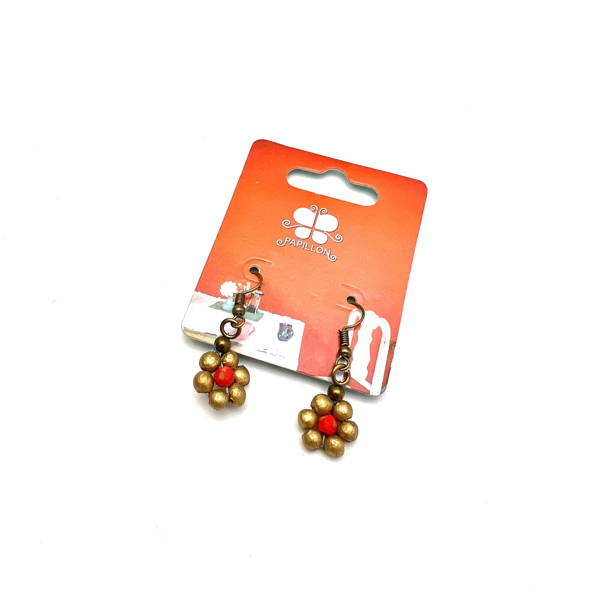Ceramic Daisy Earring Earrings La Vie Bien Ceramic Daisy Earring