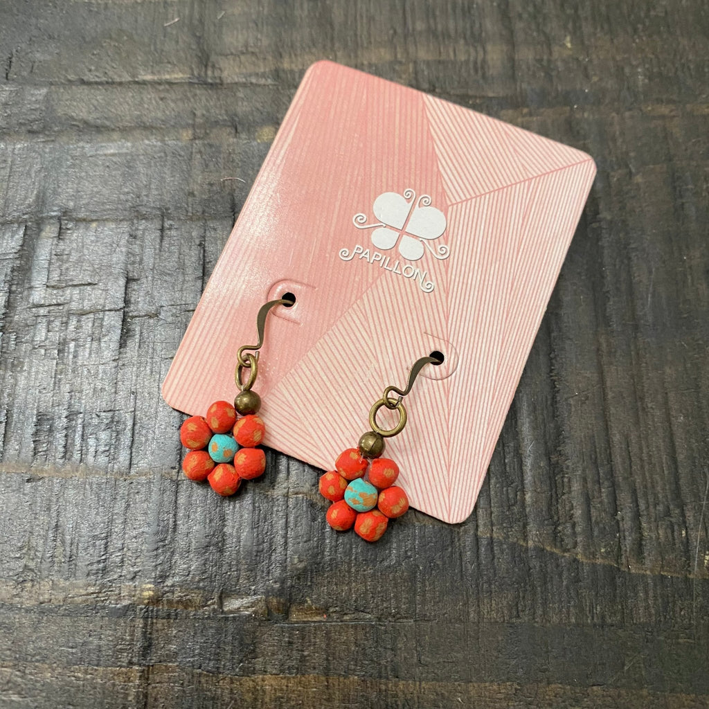 Ceramic Daisy Earring Earrings La Vie Bien Ceramic Daisy Earring