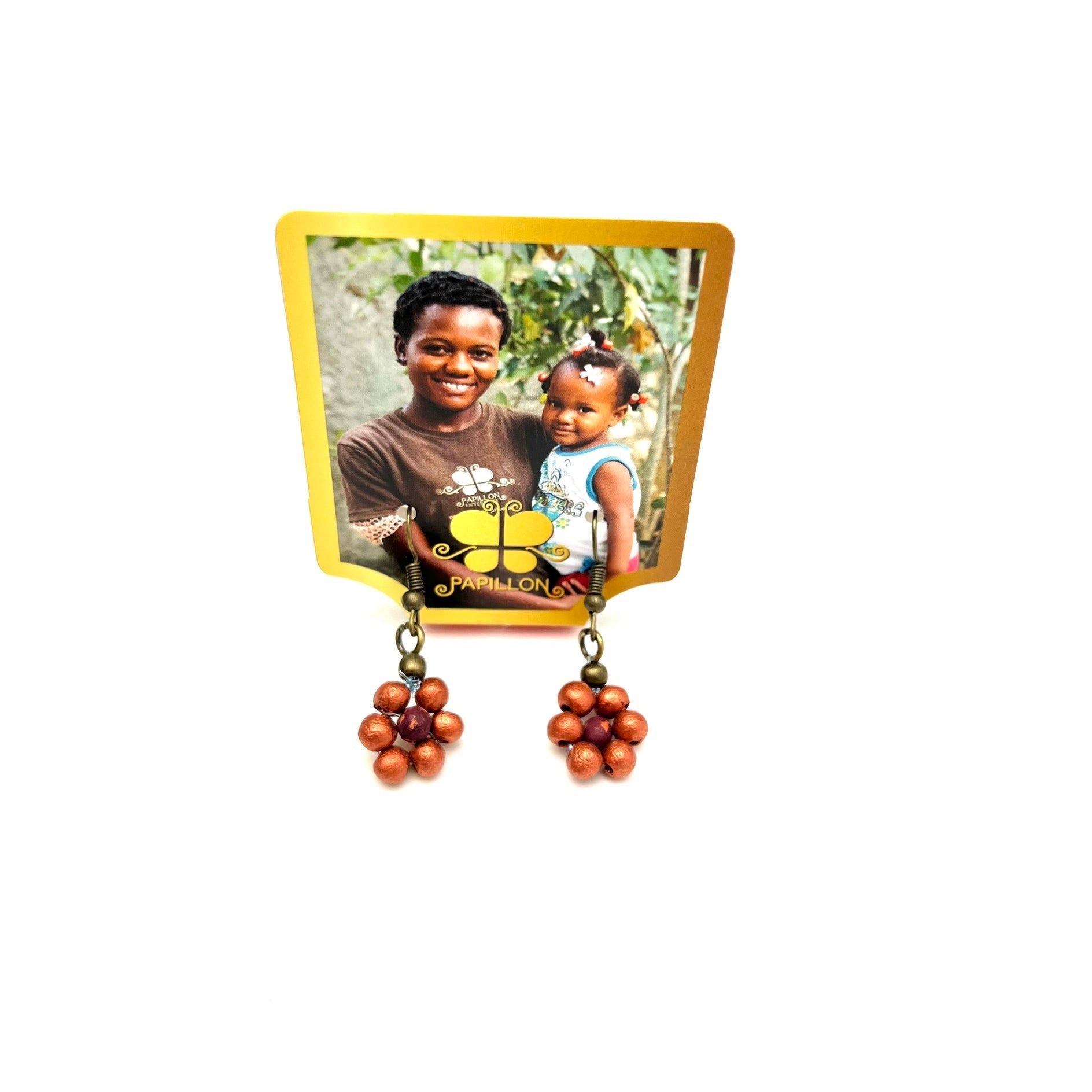 Ceramic Daisy Earring Earrings La Vie Bien Ceramic Daisy Earring