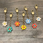 Ceramic Daisy Keychain by Papillon Marketplace Online