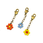 Ceramic Daisy Keychain by Papillon Marketplace Online