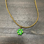Ceramic Daisy Necklace Necklace La Vie Bien Ceramic Daisy Necklace