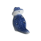 Ceramic Dinosaur Ocarina Navy by Music Frog Co