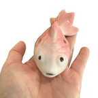 Ceramic Goldfish Ocarina Ocean Pink by Music Frog Co