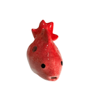 Ceramic Goldfish Ocarina Ocean Red by Music Frog Co